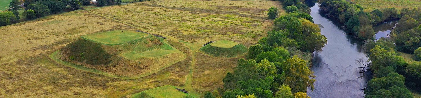 Etowah Indian Mounds in Georgia