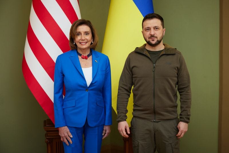Az amerikai házelnök váratlanul megjelent Kijevben - Propeller
