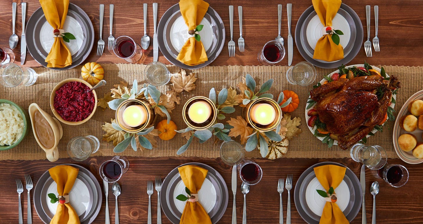 How to Properly Set a Table for Thanksgiving Dinner