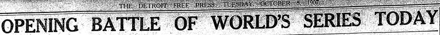 1907 Detroit Free Press