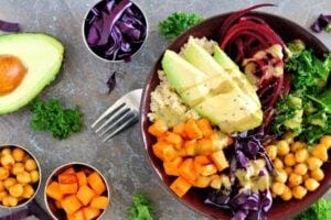 A collection of heathy foods from the MIND diet