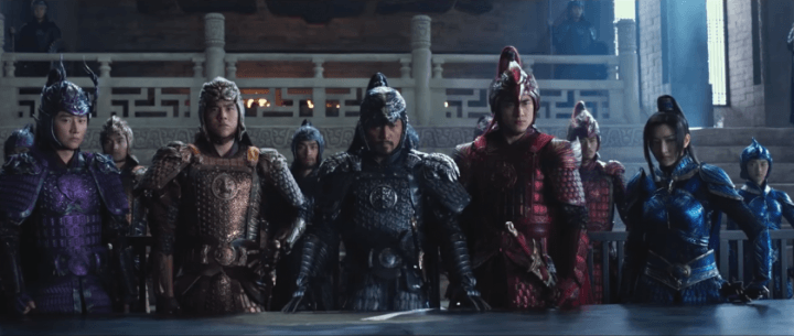 great wall asian cast movie