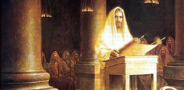 They chose the book; He chose the verse - Luke 4:14-22a