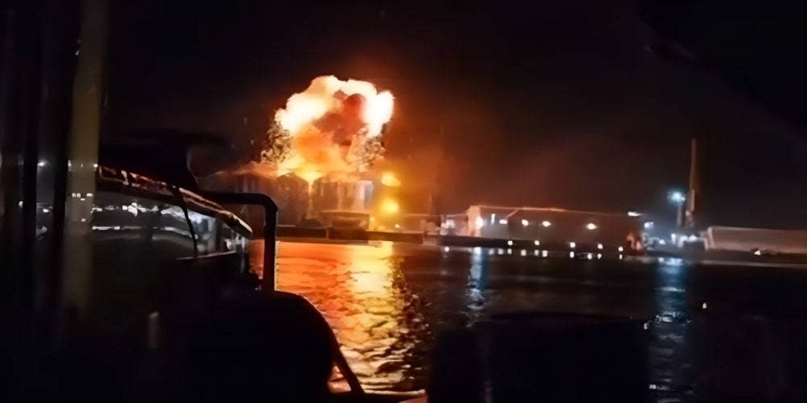 Lángol a Duna: A románok terror éjszakája – Rémült emberek rakéták, drónok és légelhárító tüzet néztek