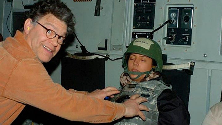 How the left used Al Franken to bash President Trump after initially ...