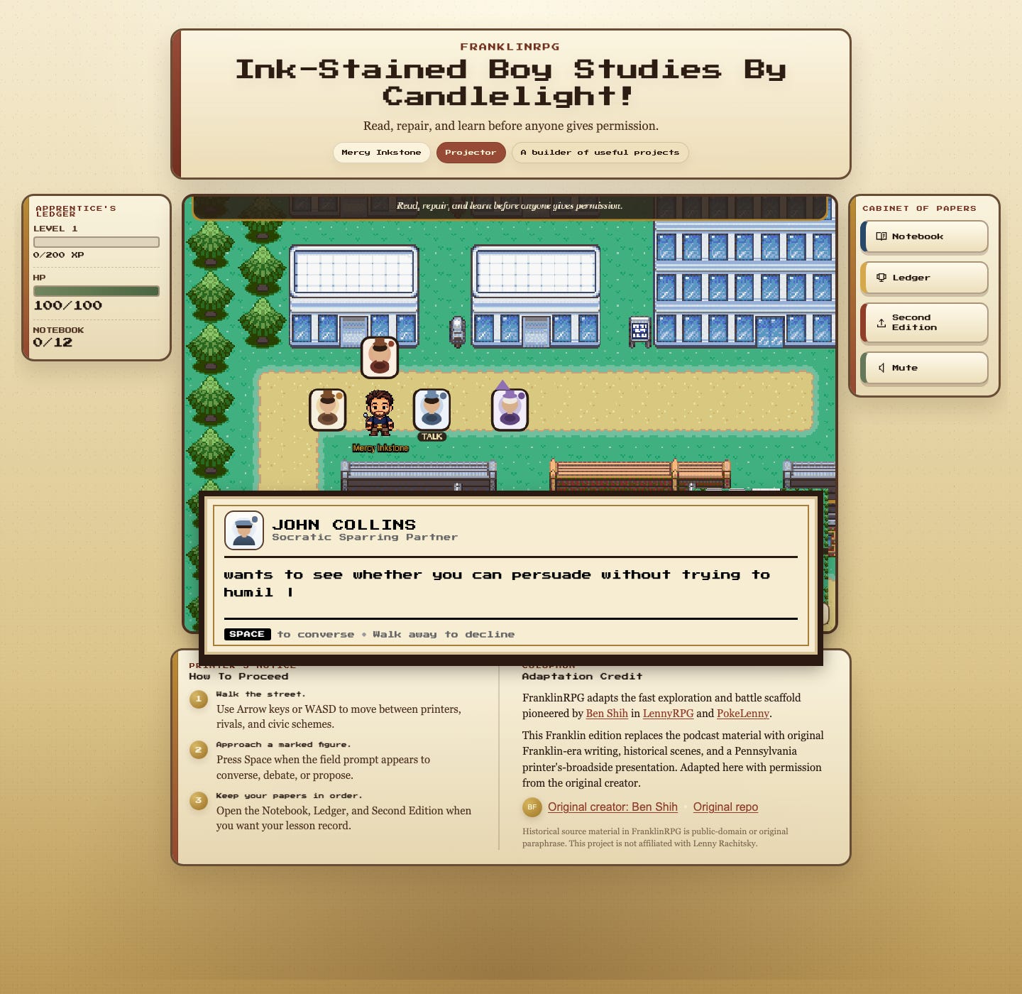 FranklinRPG screenshot 5