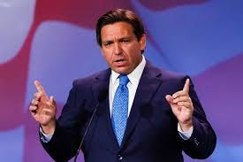 Florida Gov. Ron DeSantis readies for a ...