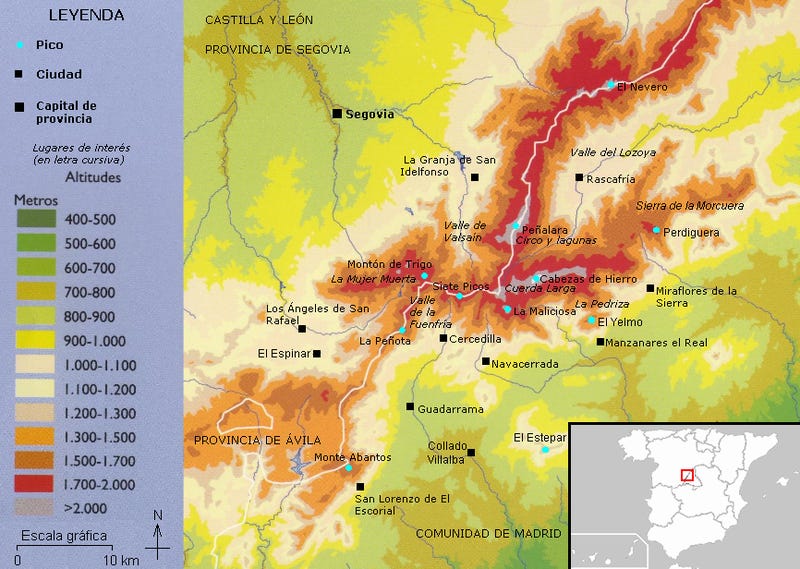 Archivo:Sierra de guadarrama mapa.png