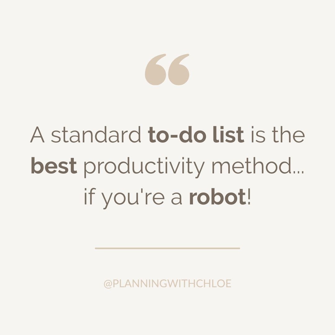 to-do lists are great for robots