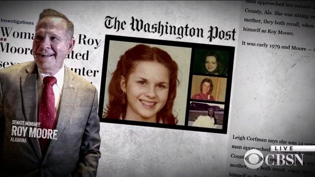 roy moore defenders of touching underage girl