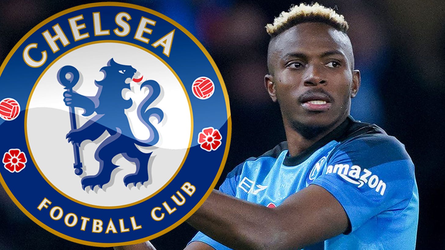 Chelsea to rival Man Utd in race for Napoli star Victor Osimhen and could  break transfer record despite splashing £606m | The Sun