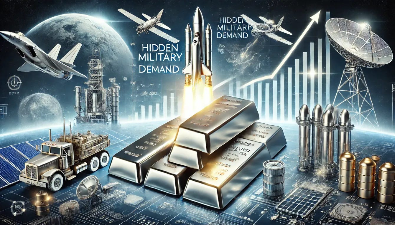 Silver's secret military demand: The hidden force driving price growth |  Kitco News