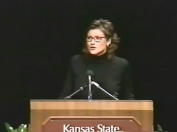 Ashleigh Banfield speech at Kansas State