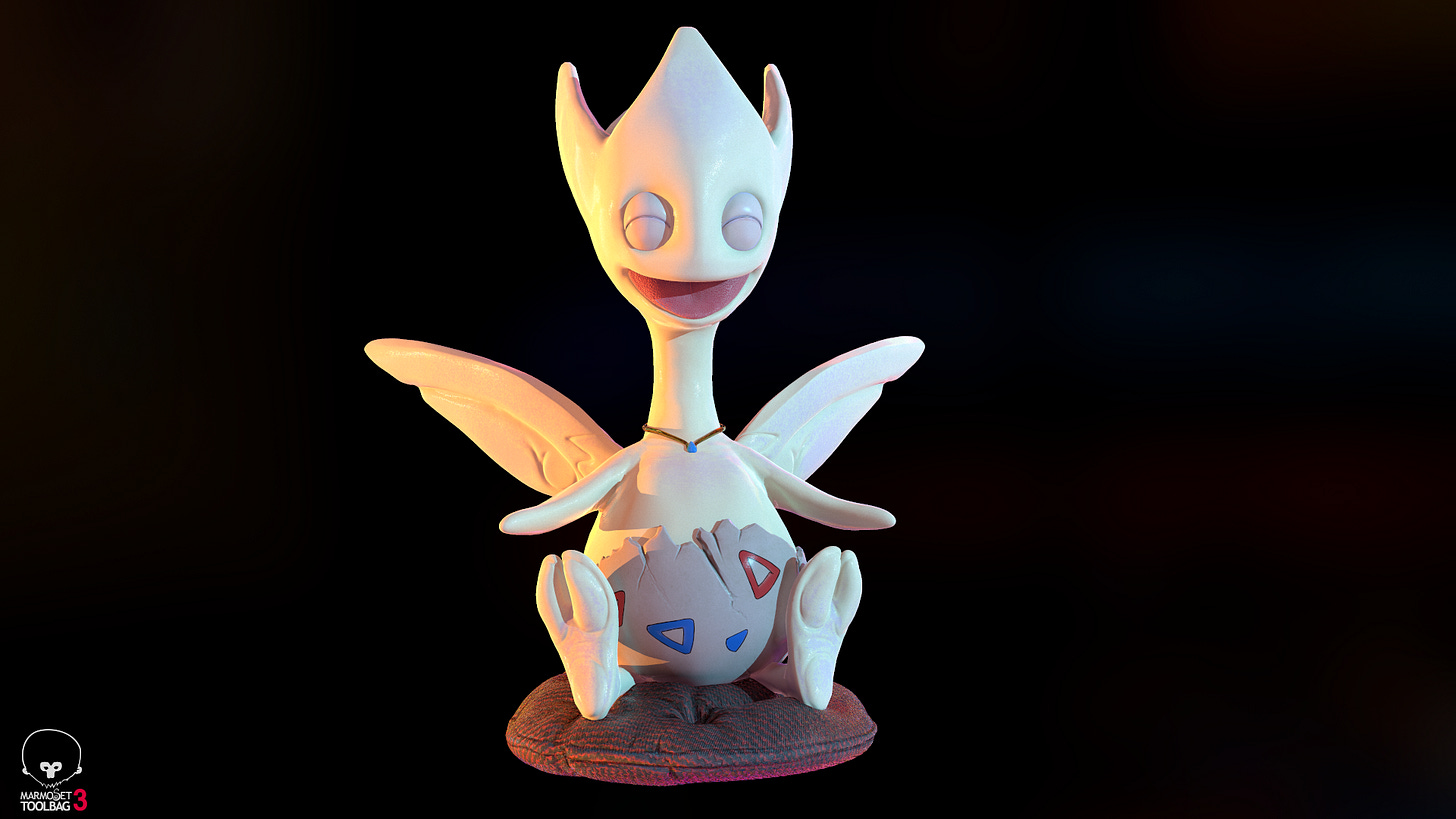 Togetic - Pokémon Fanart — polycount