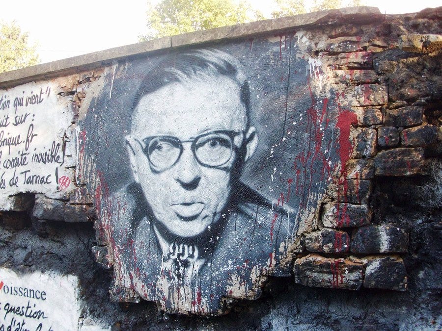 In an age of Hollow Men and existential angst, re-read Sartre ...