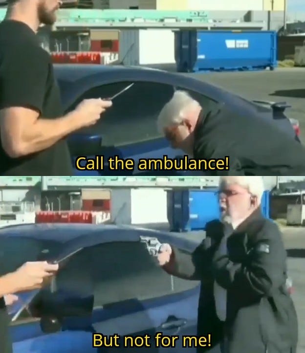 Call the ambulance! But not for me! template : r ...