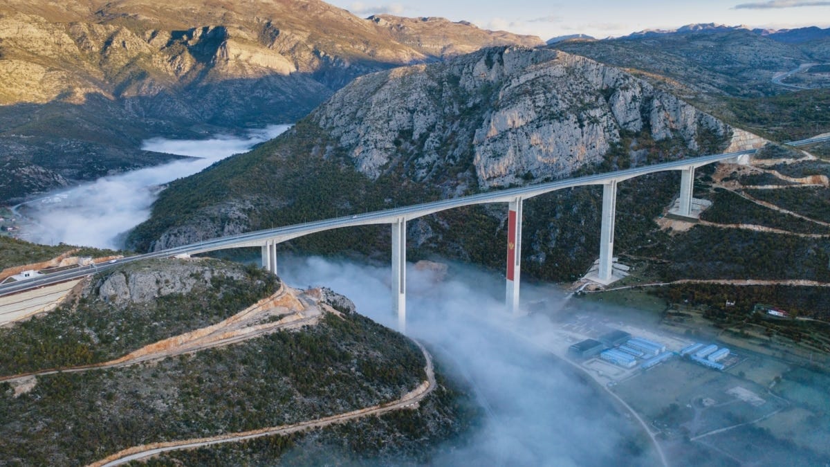 A Journey Along Montenegro's $1 Billion Chinese-Built Highway