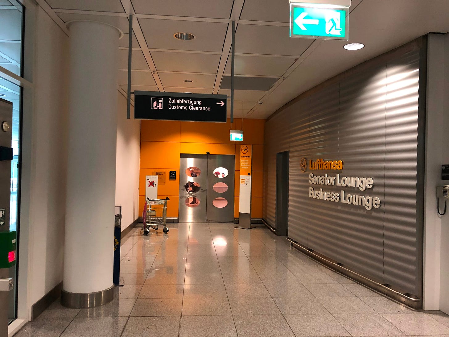 Lufthansa Non Schengen Munich Senator Lounge