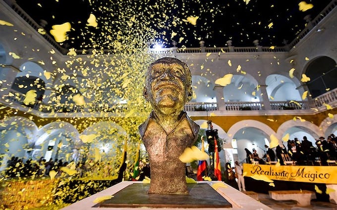 Gabriel Garcia Marquez's ashes laid to rest in Cartagena, Colombia