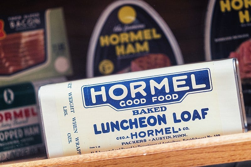 File:Hormel Luncheon Loaf, SPAM Museum, Austin MN (34179390752).jpg
