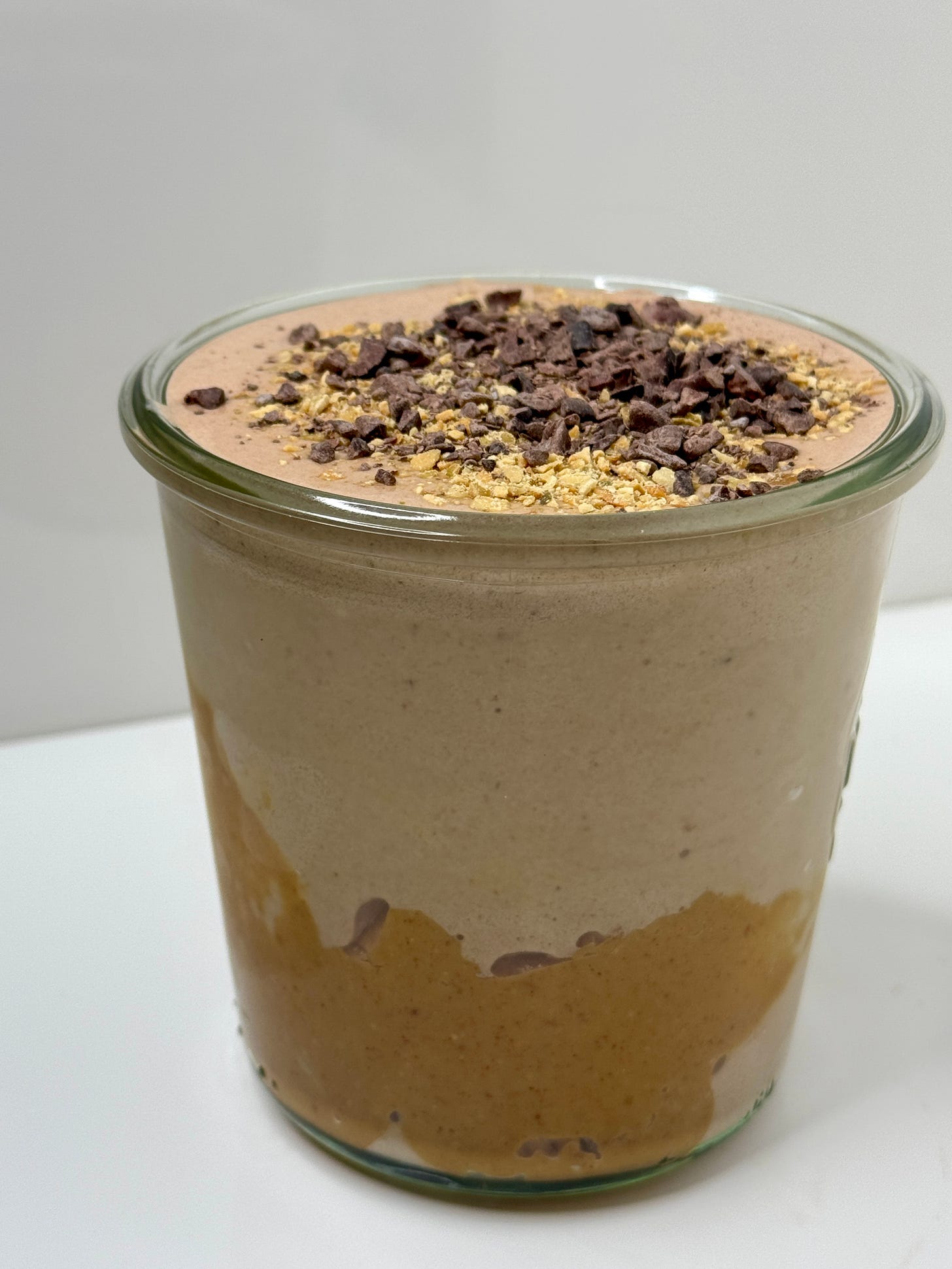 Chocolate peanut butter blast smoothie