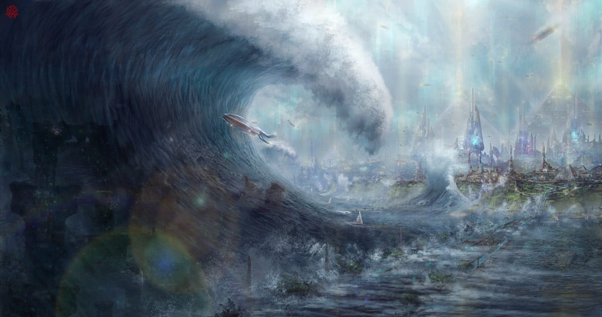 Chapter 5, Part 2: The Fall Of Atlantis and MU and the Great Flood