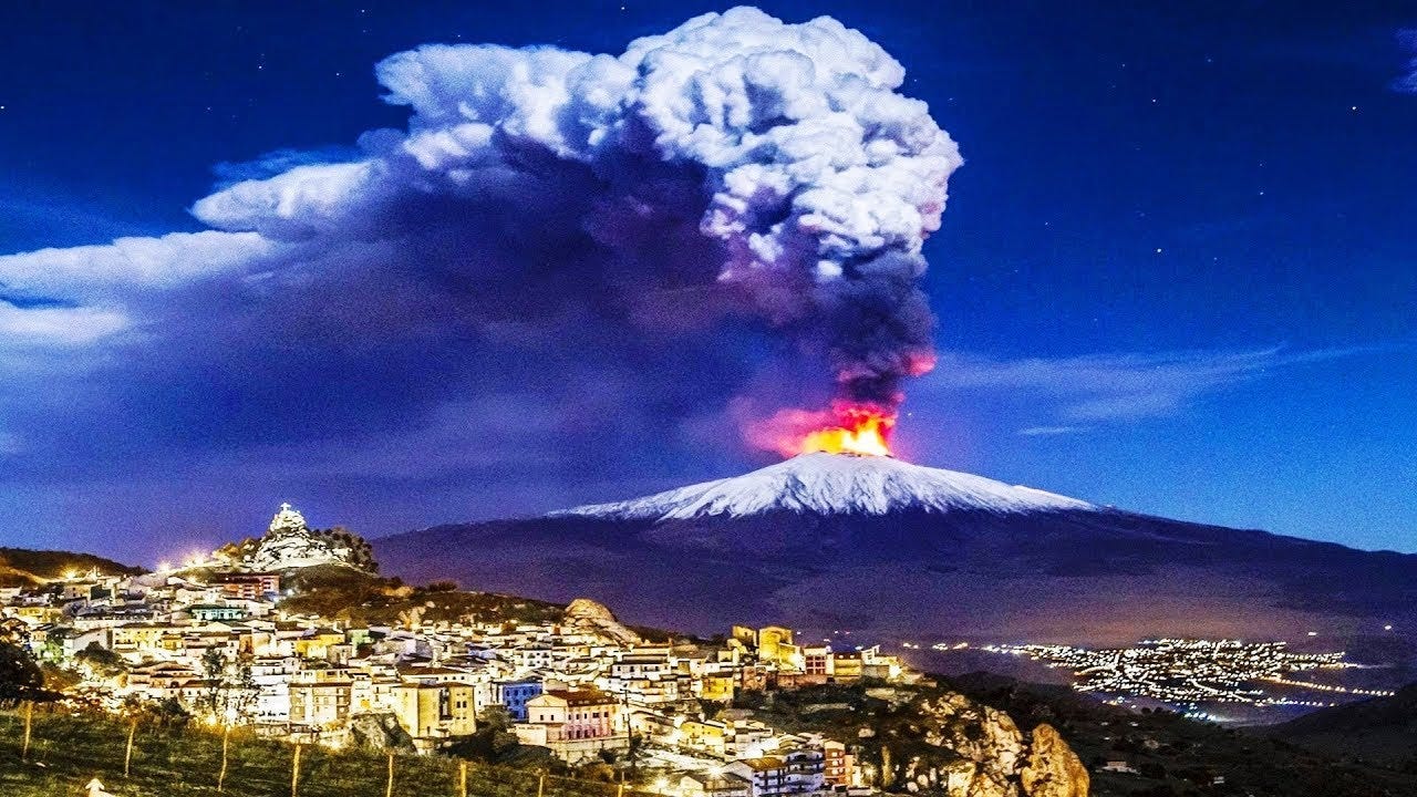Italy On This Day: Etna's biggest eruption