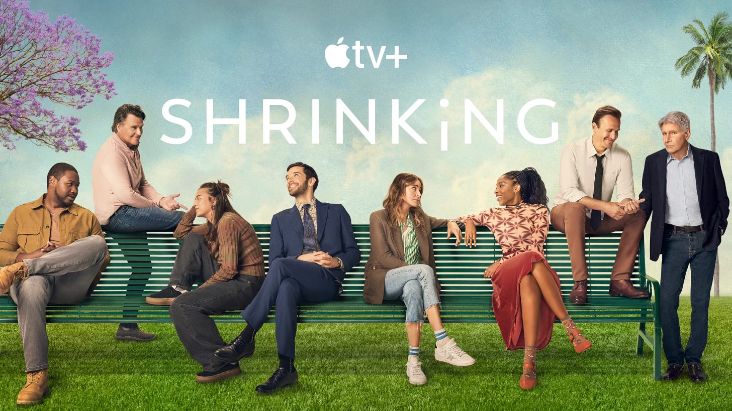 key art from Shrinking Season 2 on Apple TV+