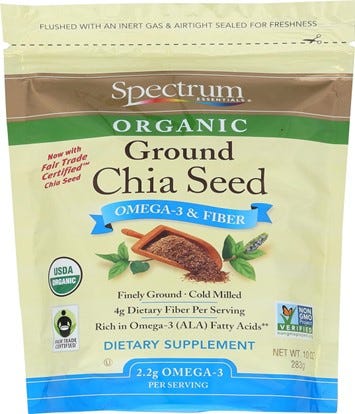 chia seed ground bag 