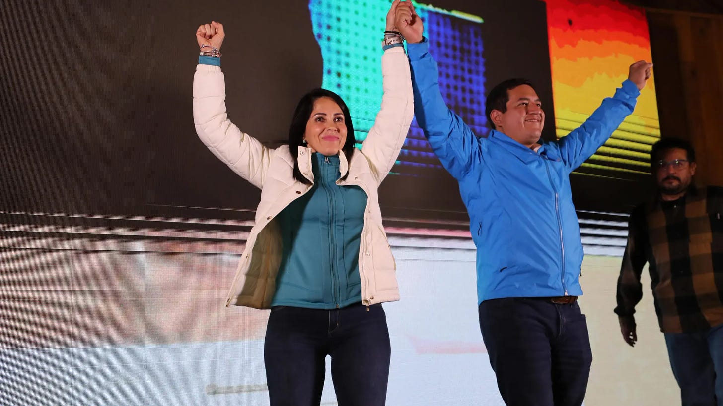 Luisa González y Daniel Noboa se disputarán la Presidencia de Ecuador en  segunda vuelta