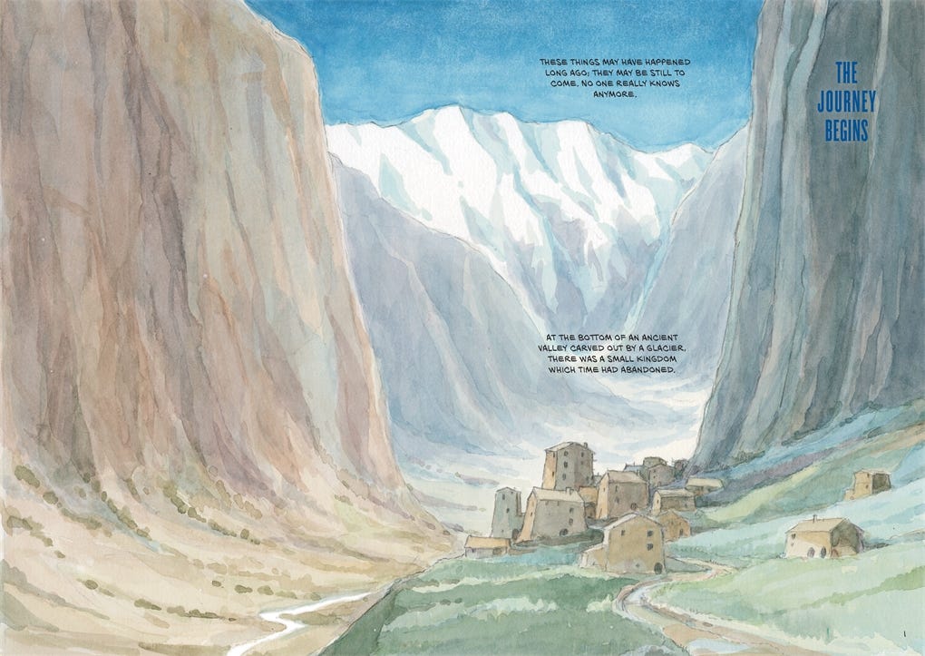 Interior book image for Shuna's Journey
