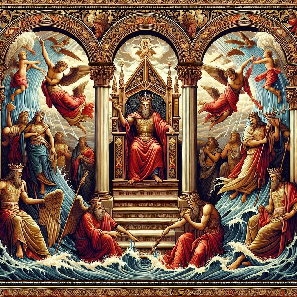 Hosea 5:10 - "The princes of Judah were like them that remove the bound: therefore I will pour out my wrath upon them like water."