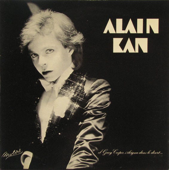 Alain Kan – Et Gary Cooper S'Éloigna Dans Le Désert... (1974, Gatefold,  Vinyl) - Discogs