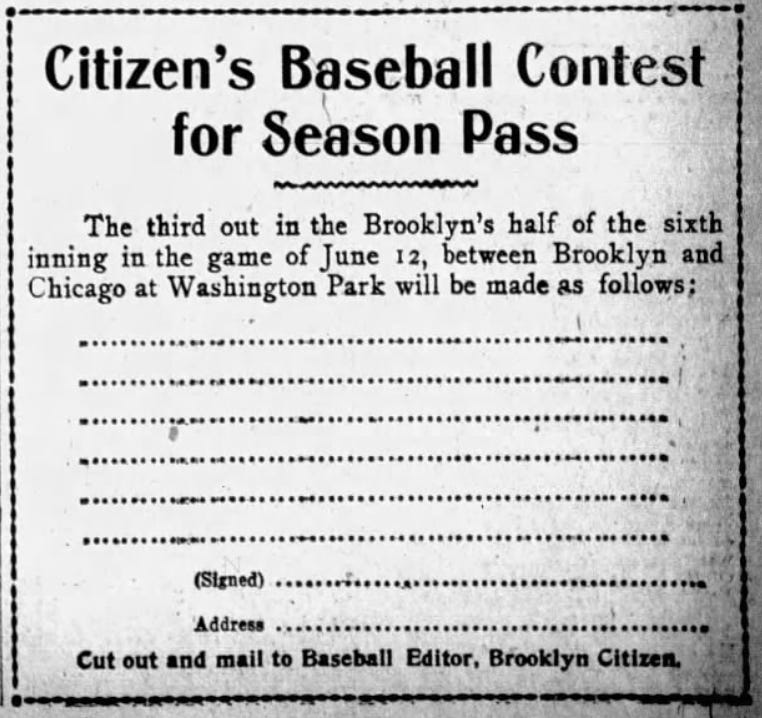 1908 Brooklyn Citizen