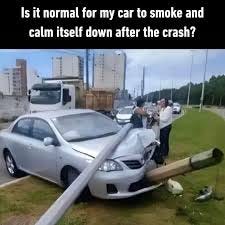 🚬 - #car #accident #memes #9gag