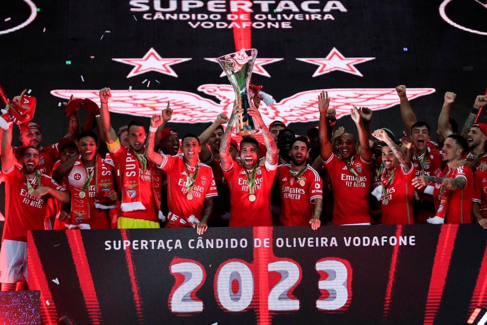 Benfica win Portuguese Super Cup for ninth time
