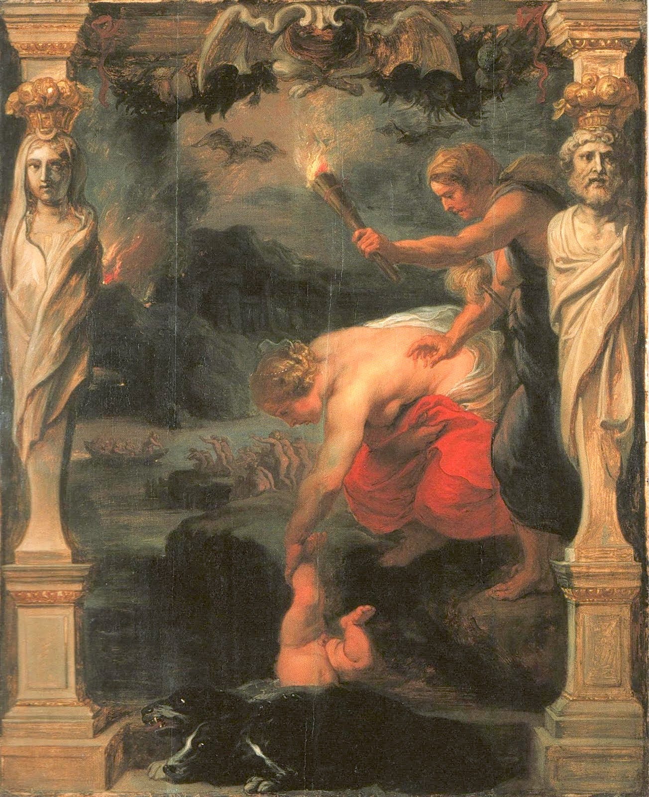 Tetis sumergiendo a Aquiles en el Estigia - Peter Paul Rubens - Historia  Arte (HA!)