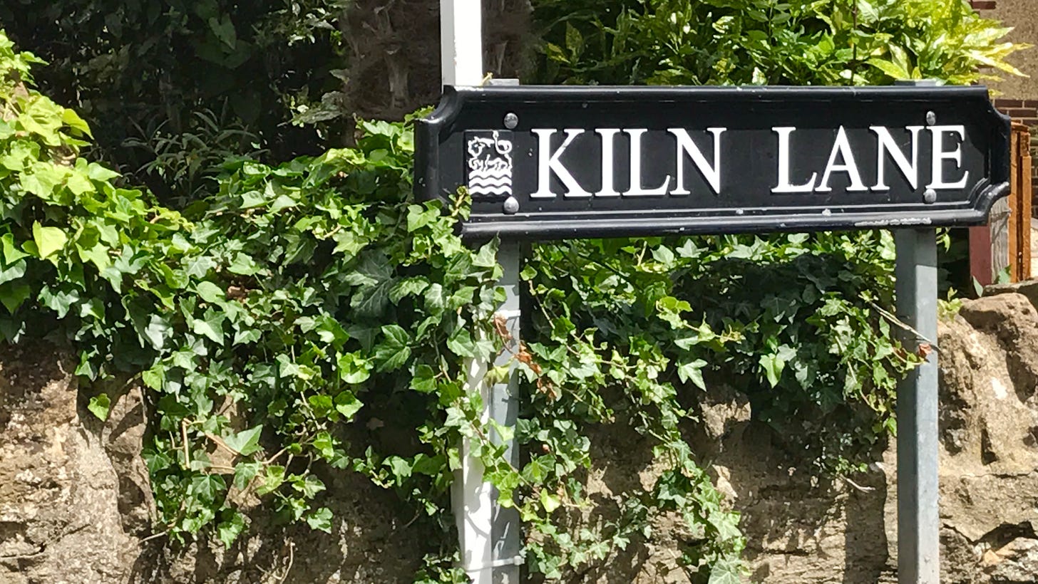 Sign for Kiln Lane