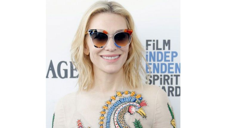 Cate Blanchett Wearing Fendi Shades