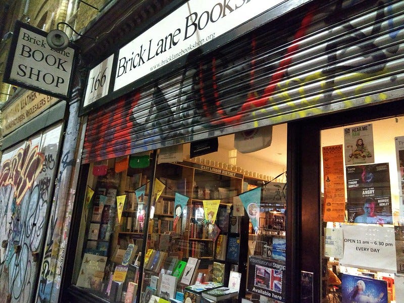 The Brick Lane Bookshop, by Terry Freedman