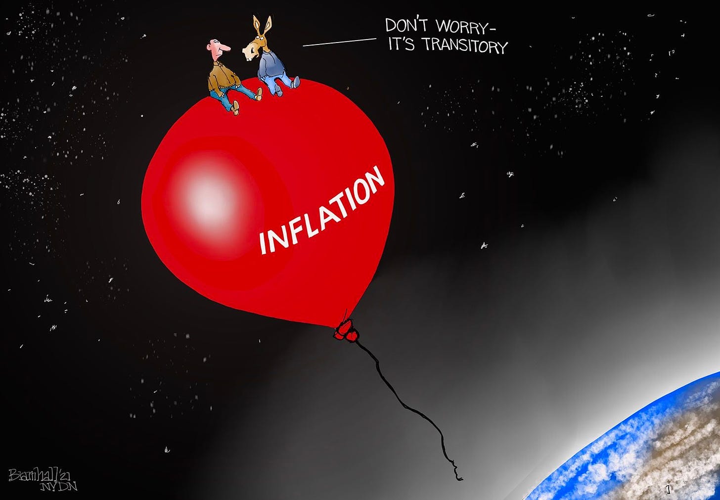 Editorial cartoons for Nov. 14, 2021: Inflation, infrastructure ...