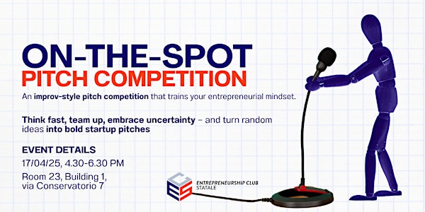 On-the-Spot Pitch Competition