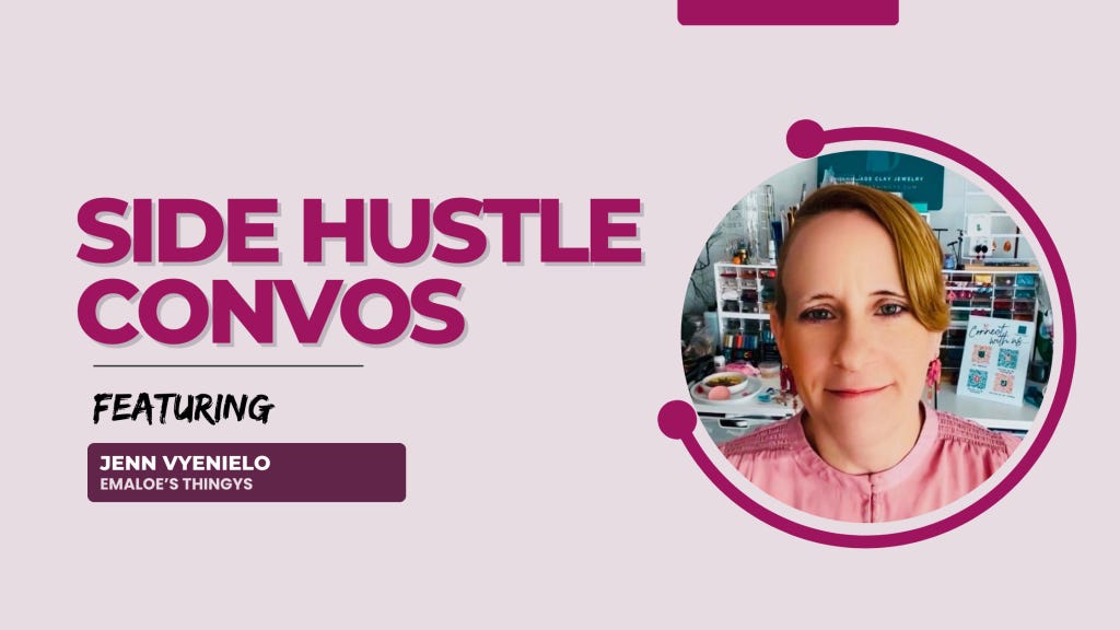 Jenn Vyenielo: Resources and Advice on Starting Your Product-Based Side Hustle