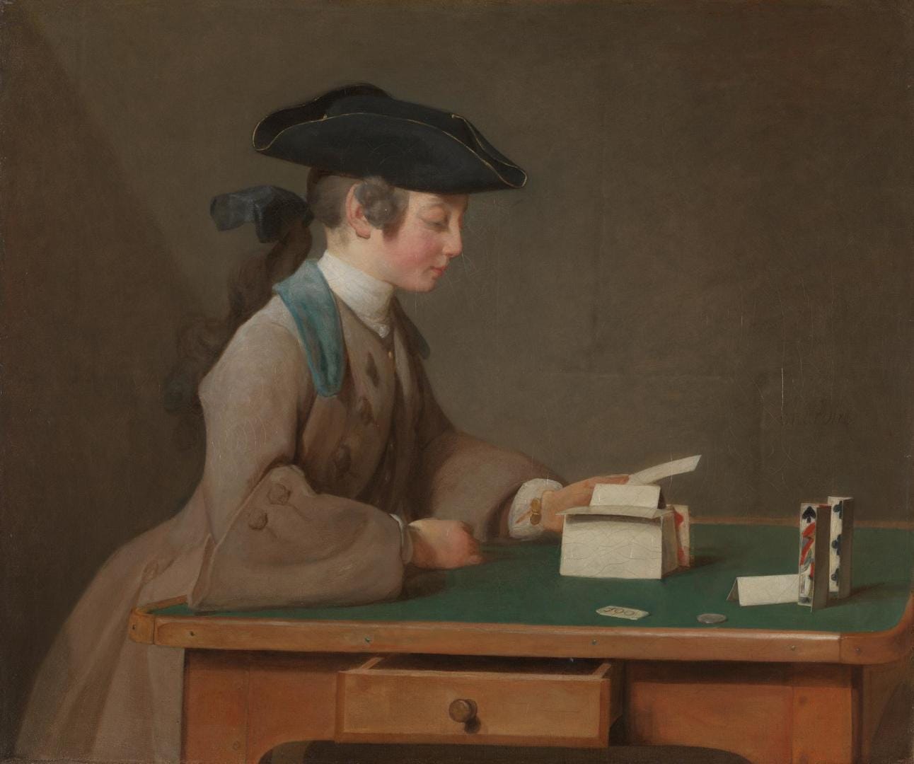 Jean-Siméon Chardin | The House of Cards | NG4078 | National ...