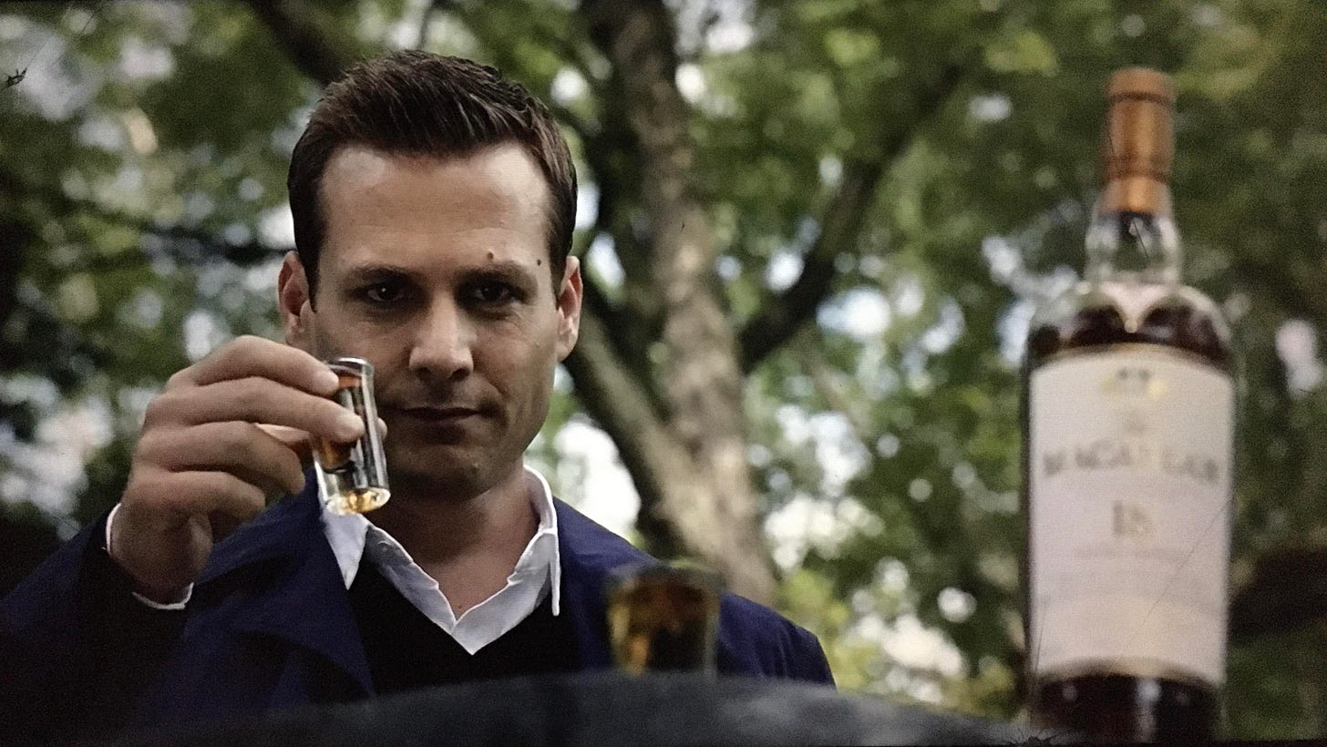 Harvey Specter toasting : r/suits