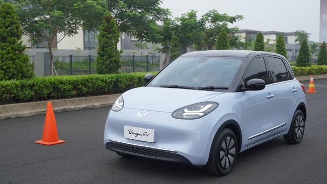 Wuling Binguo EV Turun Rp30 Jutaan Jadi Mobil Listrik 400 Km Termurah