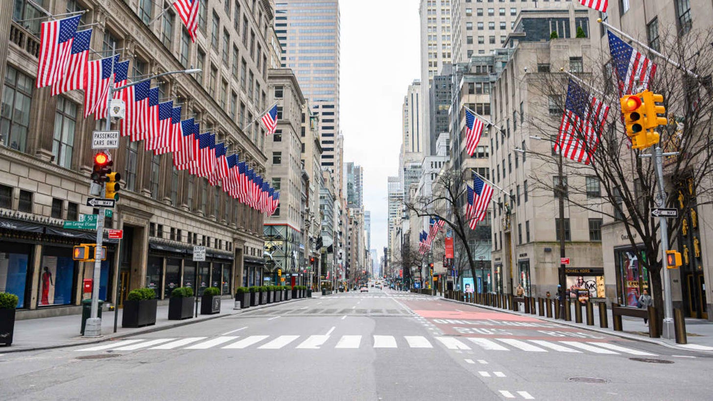 Photos of New York City quieted by coronavirus