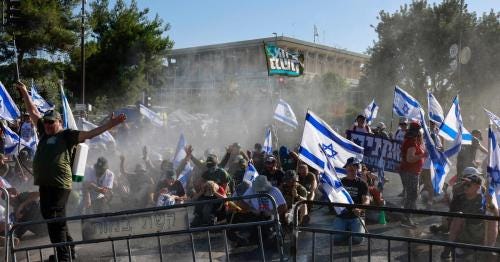 Tensions at fever pitch in Israel with lawmakers set for key vote o...
