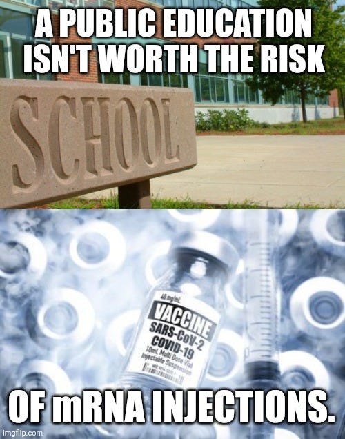 We are about to witness a mass exodus from public schools. - Imgflip