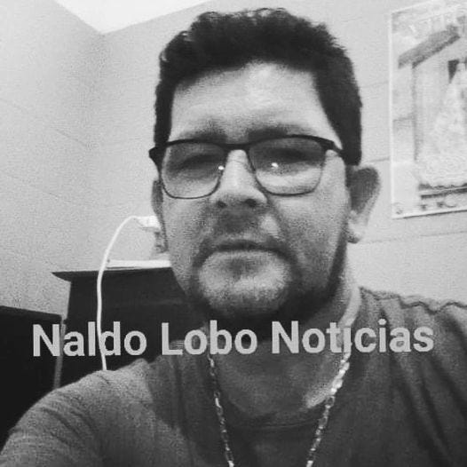 May be an image of 1 person and text that says 'Naldo Lobo Noticias'